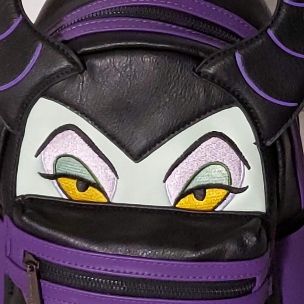 Loungefly Maleficent Mini Backpack • Heart Logo • 2018 • NWOT | Rare | Villians